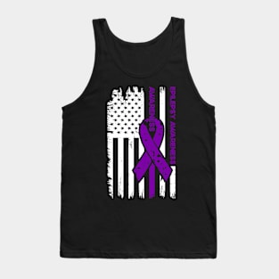 Epilepsy Awareness Epilepsy Awareness Flag Tank Top